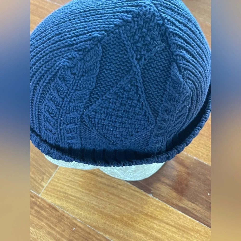Baby GAP Hat Toddler Boys 2/3 Years Knit Navy Blue Hat Beanie Sz S\M